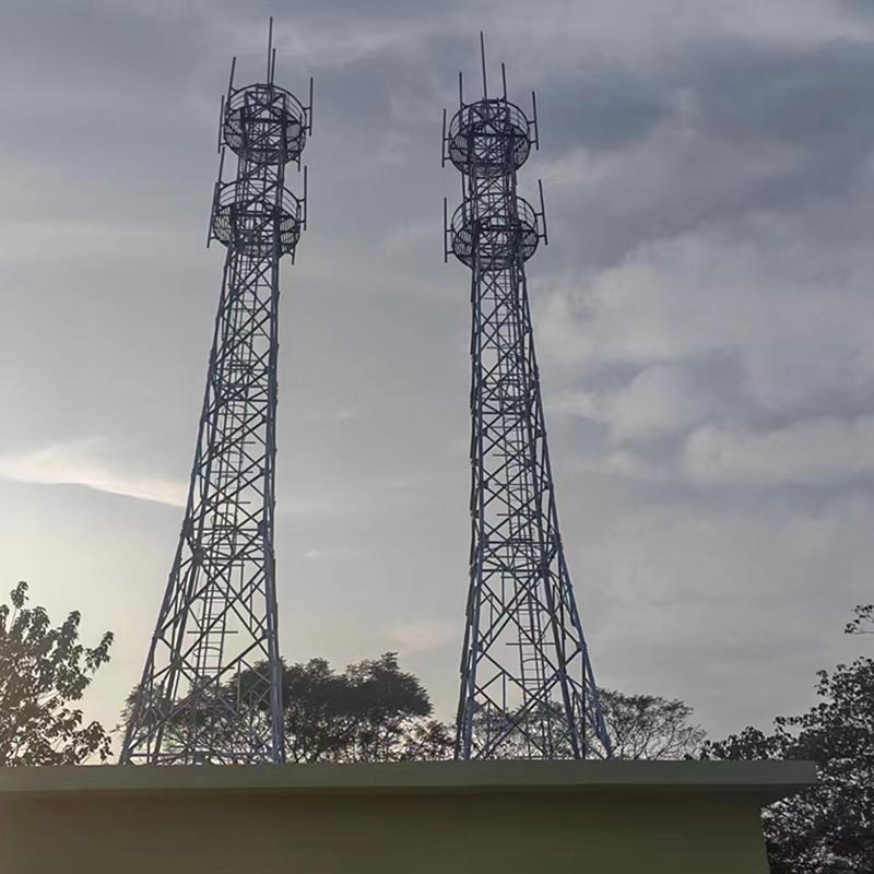 Menara sinyal tabung tunggal 5G