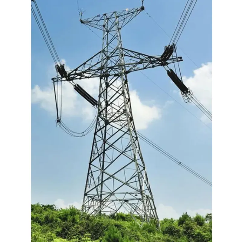 Menara listrik struktur baja memainkan peran penting dalam rekayasa tenaga