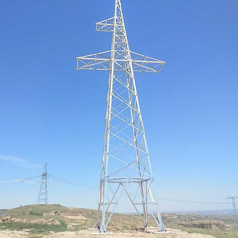 Menara Sinyal Listrik Tegangan Tinggi Gardu Induk